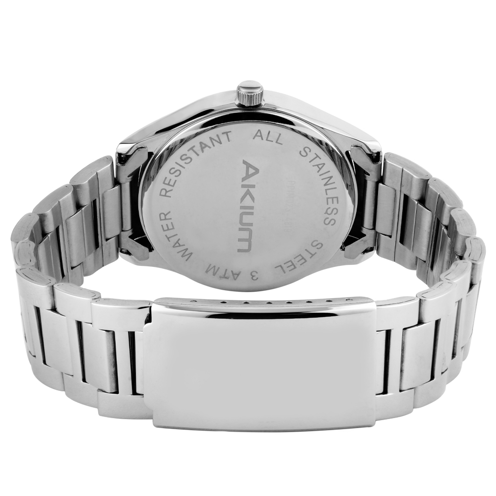 Relógio Akium Masculino Aço TMG7138 SILVER 03 ATM. Receba em casa ou retire  direto na loja! | Vivara