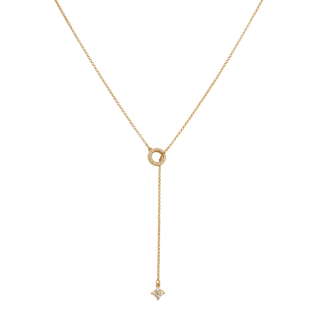 Colar Life You And Me com Banho de Ouro Amarelo Menor preço em Colar Life You And Me com Banho de Ouro Amarelo