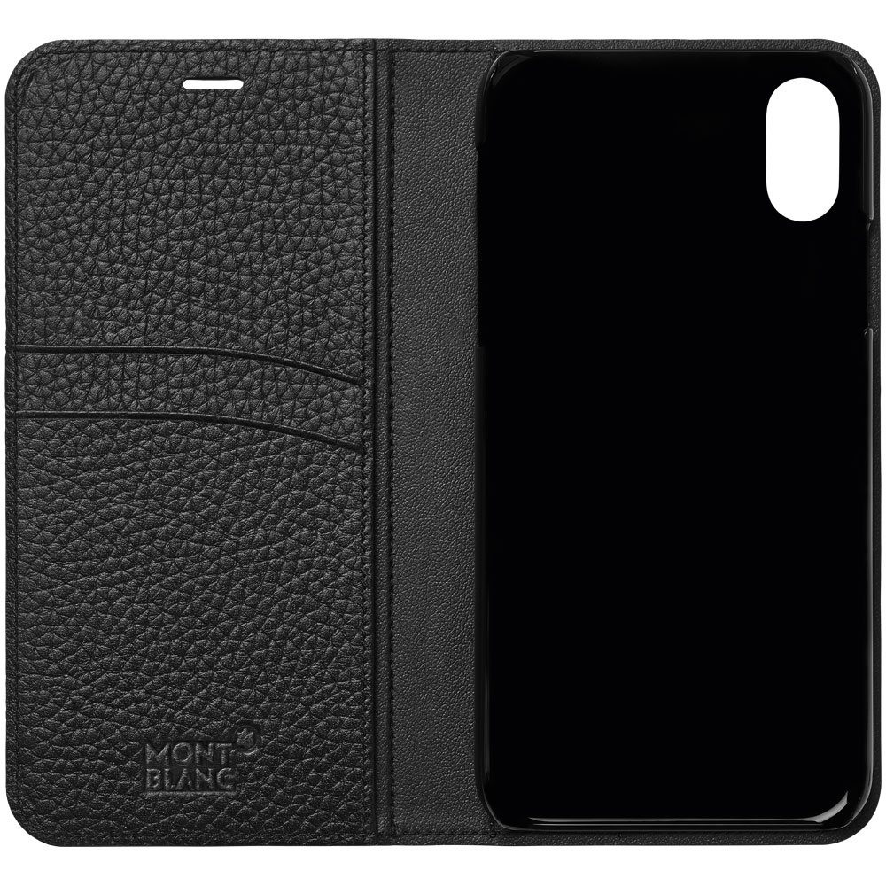 Capa Flipside Montblanc Meisterstück Soft Grain iPhone X - 119111 | Vivara