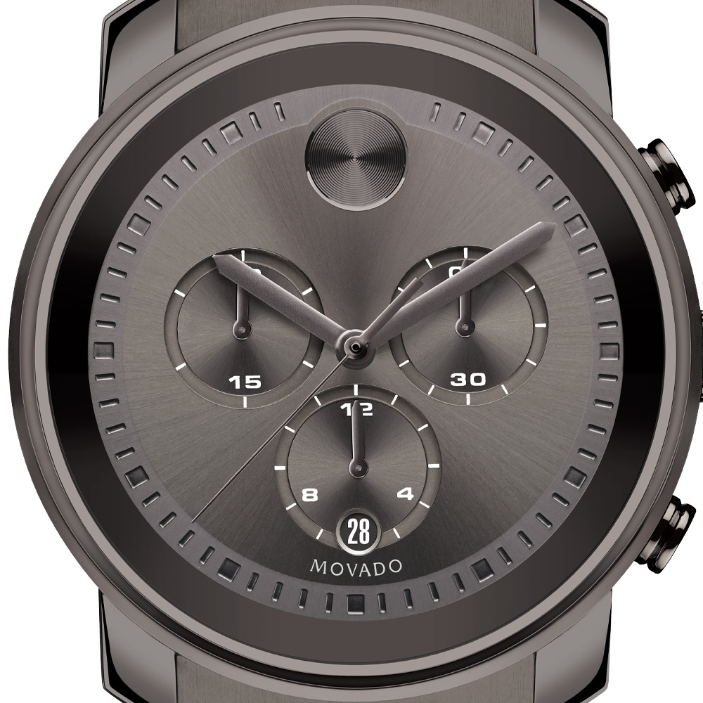 Relógio Movado Masculino Aço Preto - 3600277 | Vivara