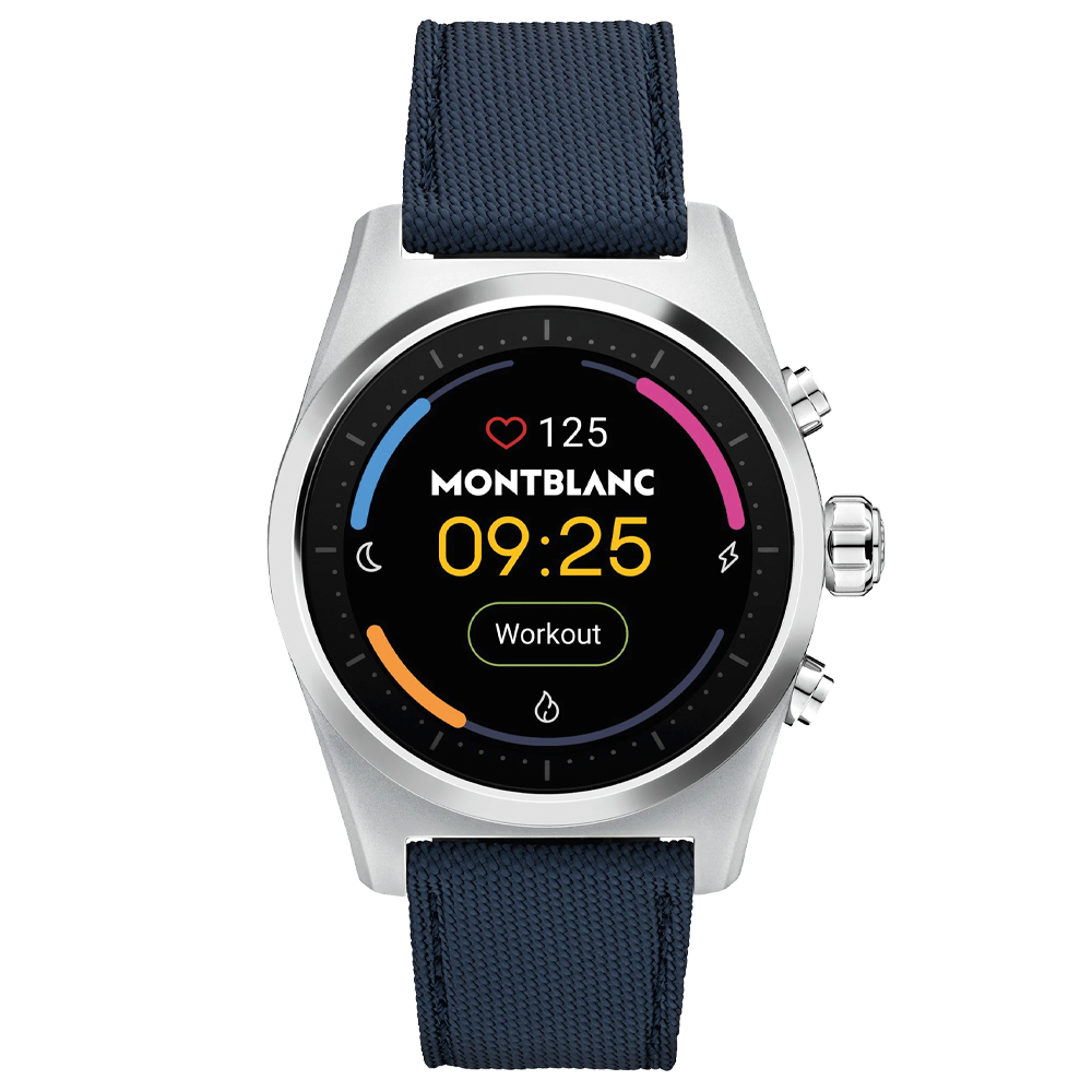 Smartwatch Montblanc Summit Lite Unissex Nylon Azul - 128411