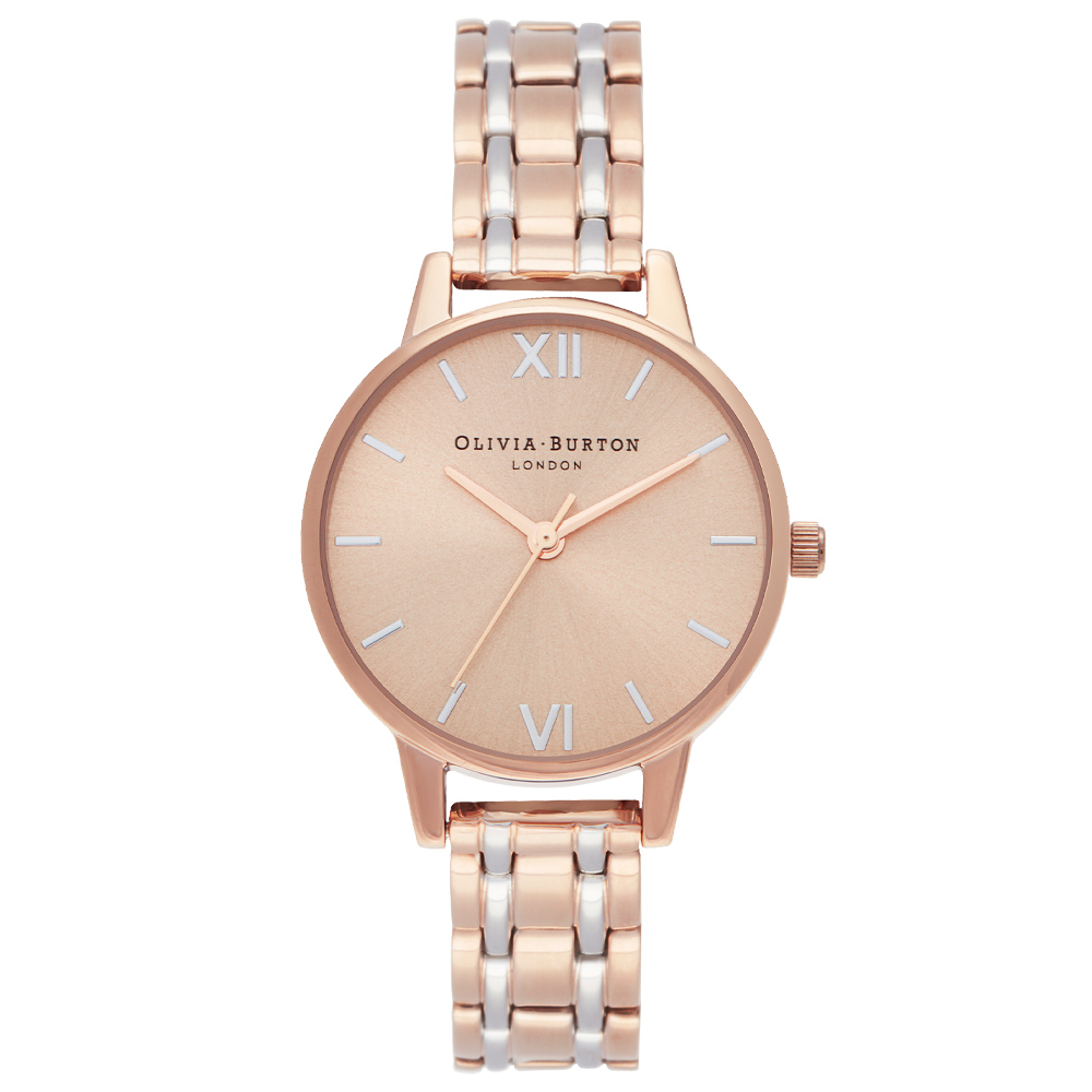 Menor preço em Relógio Olivia Burton Feminino Aço Prateado e Rosé - OB16EN02