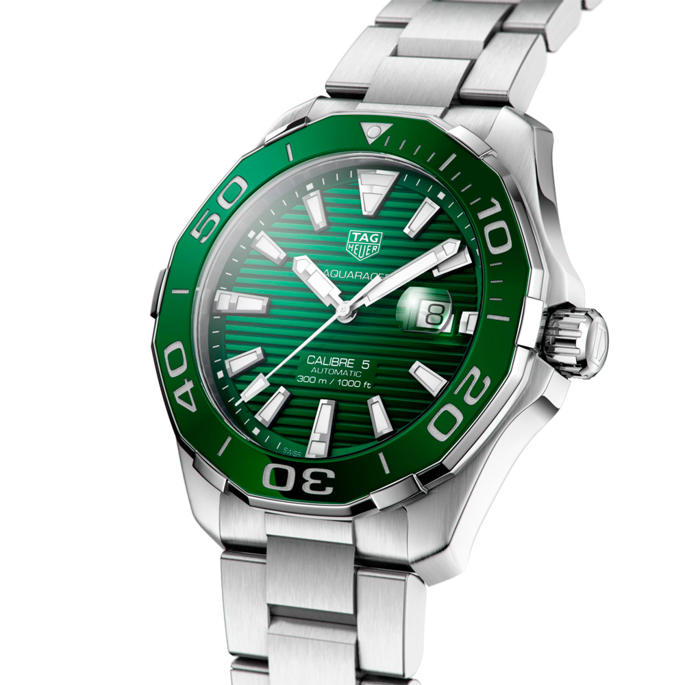 relogio tag heuer verde