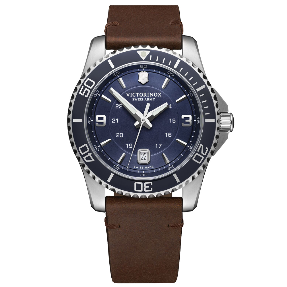 relogio victorinox pulseira de couro