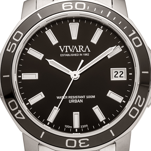 Relógio Akium Feminino Aço Preto - TMG7132B by Vivara | ZZ MALL